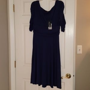 Navy dress, nwt, size 12